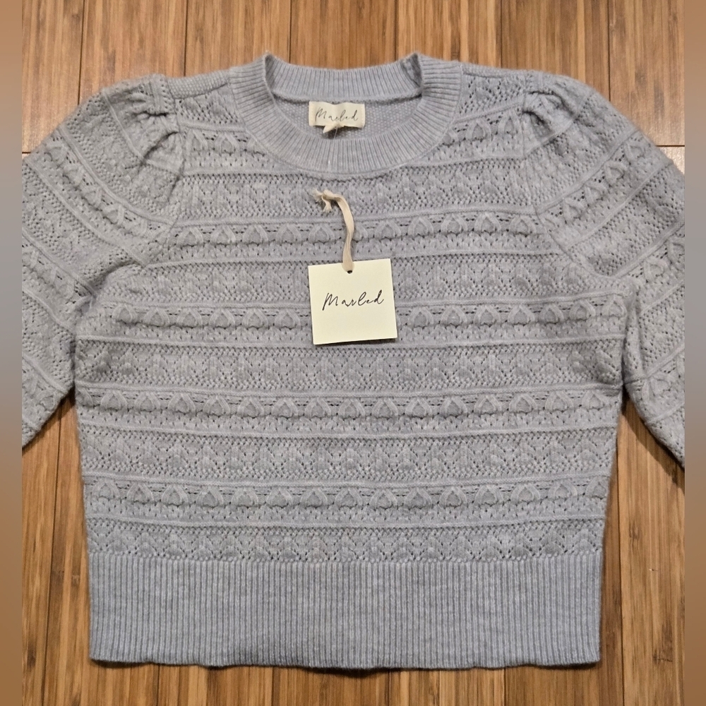 NWT Marled Sweater - Picture 2 of 9